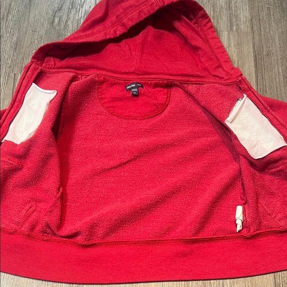 GAP Kids Vibrant Red Zip-Up Hoodie- Size 2T - Picture 7 of 7